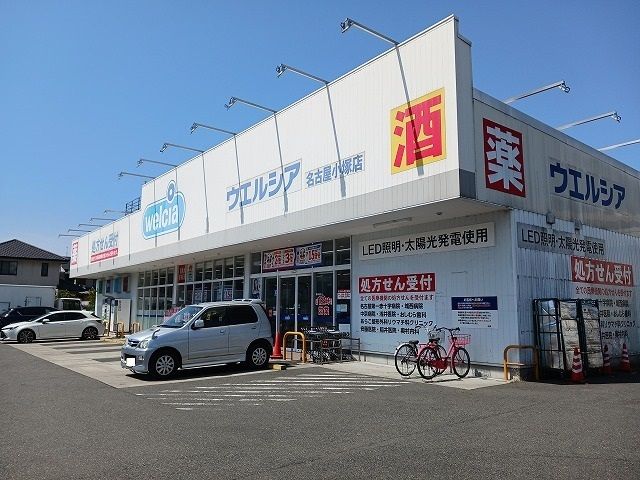 近くのドラッグストアまで730m（徒歩10分）