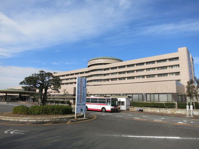 近くの西尾市民病院まで550m（徒歩7分）