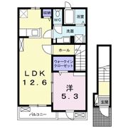 ハピネス Sugiuraの間取り画像