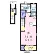 シャノワールの間取り画像