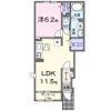 ラフィネ ジェンテ Vの間取り画像