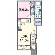 ラフィネ ジェンテ Vの間取り画像