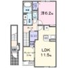 ラフィネ ジェンテ Vの間取り画像