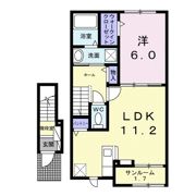 リベルテⅠの間取り画像