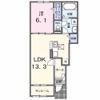 アルーン富岡 Bの間取り画像