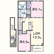 レジデンス ハイブリッジ Ⅱの間取り画像