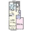 プラウド四屋 Ⅰの間取り画像