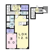 ルーエの間取り画像