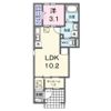 クラール中市 Bの間取り画像