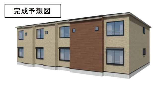 静岡駅よりバス21分 徒歩6分 新築 2階建の賃貸物件