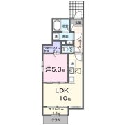 ビリーブSAの間取り画像