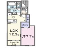 ミルキーコートの間取り画像