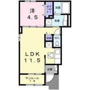 サニーホームⅦの間取り画像