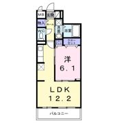 メゾンルミネ若松の間取り画像