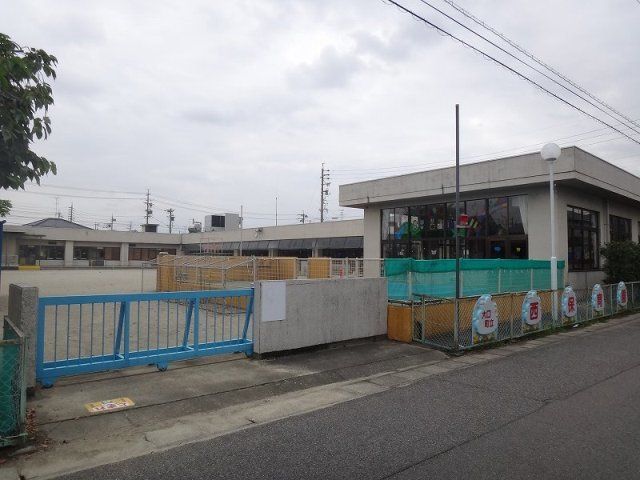 近くの大口町立　西保育園まで500m（徒歩7分）