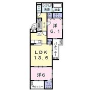 メゾンドエフの間取り画像