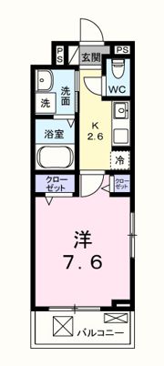 サザンクロスの間取り画像