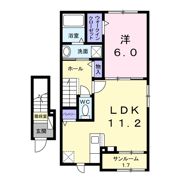 オーシャンの間取り画像