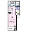 ラルジュ・ツカサ・タンドレスの間取り画像