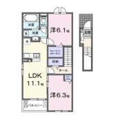 ヴァルトハイムの間取り画像