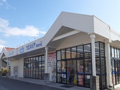 近くのドラッグストアまで700m（徒歩9分）