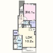 ポンテリブロK・Ⅰの間取り画像