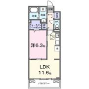 バンブーフォレスト Ⅱの間取り画像