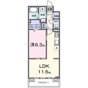 バンブーフォレスト Ⅱの間取り画像