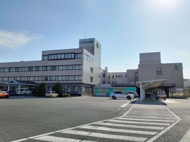 近くの病院まで1,550m（徒歩20分）