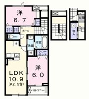 エール アンの間取り画像