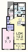 リバーテラスKの間取り画像