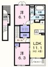 リバーテラスKの間取り画像