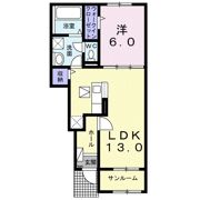 ライズの間取り画像