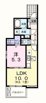 シャンモワノの間取り画像