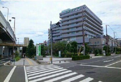 近くの病院まで550m（徒歩7分）
