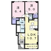 ヒカルサ佐久中込Ⅰの間取り画像