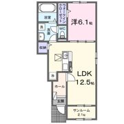 ラパン ソワールⅠの間取り画像