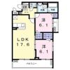 フルール アムールの間取り画像