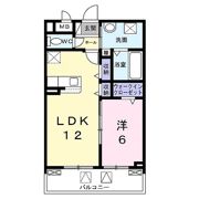 フルール アムールの間取り画像