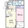 カーサ・ソレイユ Bの間取り画像