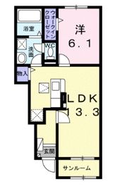 ポタージュの間取り画像