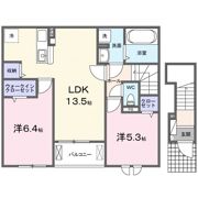 パルクレールの間取り画像