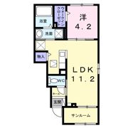 アリビオ 25の間取り画像