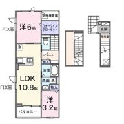 ラポールⅣの間取り画像