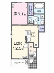 カーサ セレーナ Ⅰの間取り画像