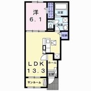 フリーデンハイムの間取り画像