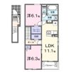 Moderne Angeの間取り画像