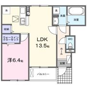 ヴィラ ハーツデールの間取り画像