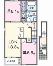 ヒラソールの間取り画像