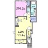 むくつるの間取り画像